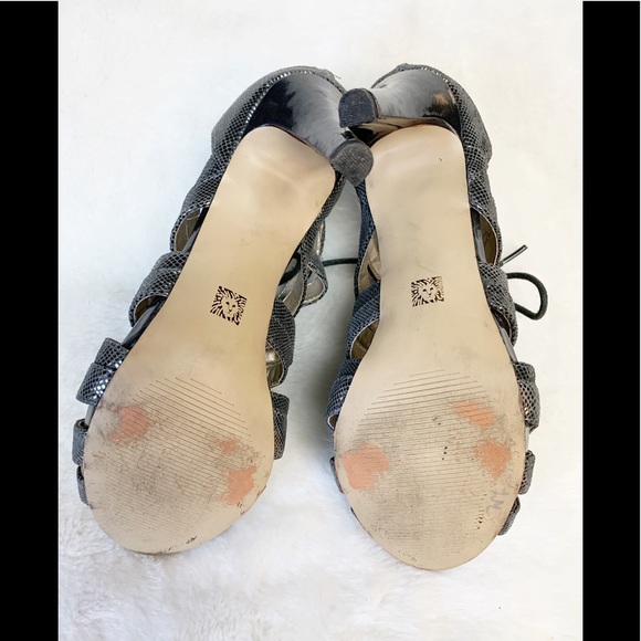 Anne Klein iFlex Akornella Lace-up Gladiator Heels - Picture 8 of 8